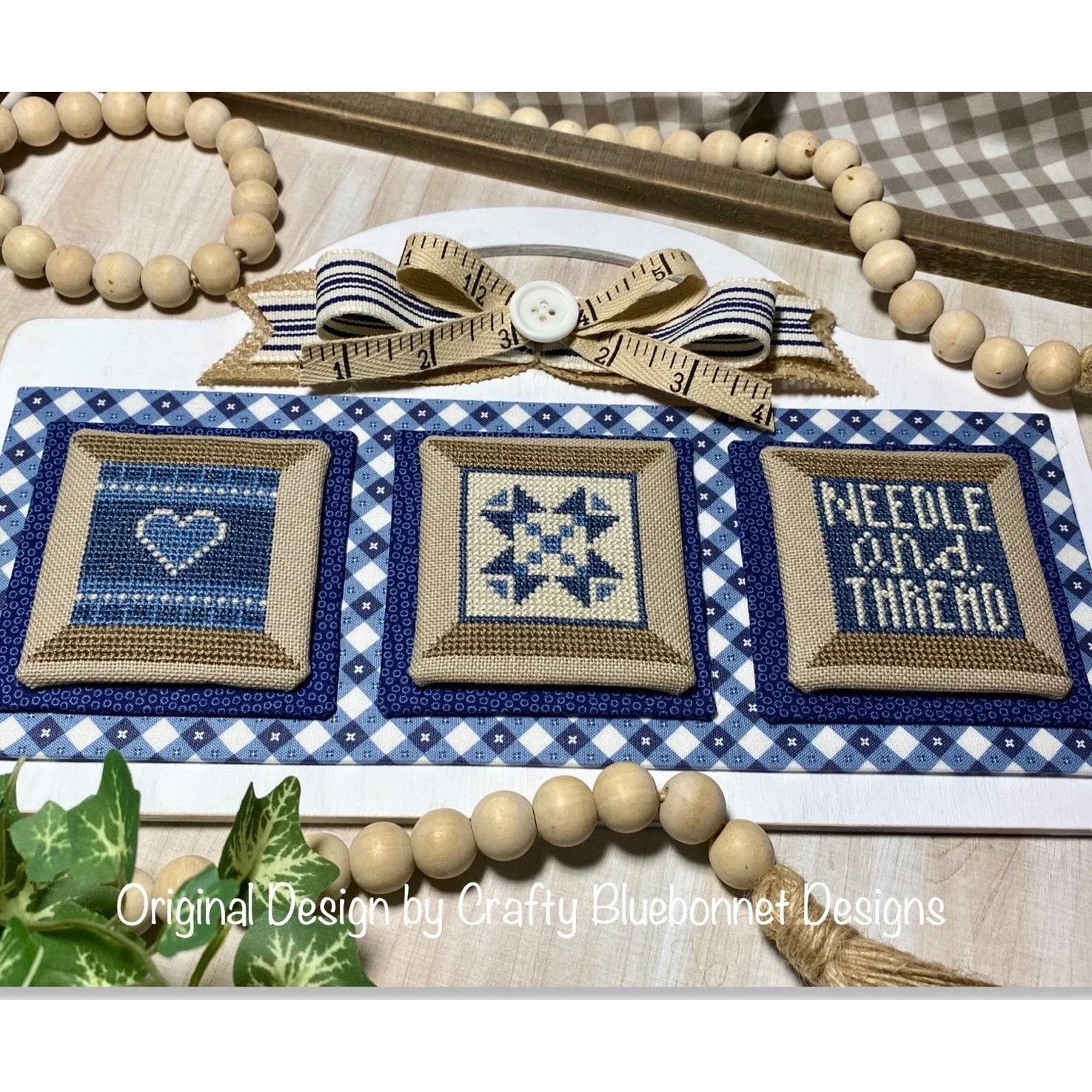 Sewing Spool Trio Cross Stitch Pattern 3 Sewing Spool Trio Cross Stitch Pattern