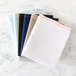 Holiday Neutrals Cross Stitch Fabric Bundle -Olympus Handmade Store cross stitch fabric bundle holiday neutrrals 01