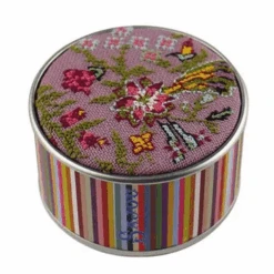 Round Box Cross Stitch Kit - Jaipur
