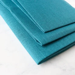 Riviera Aqua Linen Cross Stitch Fabric -Olympus Handmade Store cross stitch linen riviera aqua 28 count 2