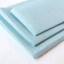 Touch Of Blue Linen Fabric - 28 Count