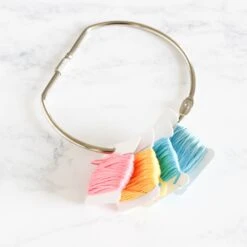 Large Screw Lock Ring For Floss Storage -Olympus Handmade Store d ring floss organizer 06