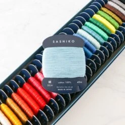 Sashiko Thread Boxed Set 11 Sashiko Thread Boxed Set -Olympus Handmade Store daruma sashiko thread set 5