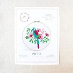 Parrot Cross Stitch Pattern -Olympus Handmade Store dear sukie modern cross stitch pattern 7