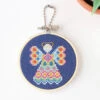 Christmas Angel Mini Cross Stitch Kit -Olympus Handmade Store diana watters handmade cross stitch kit angel 01