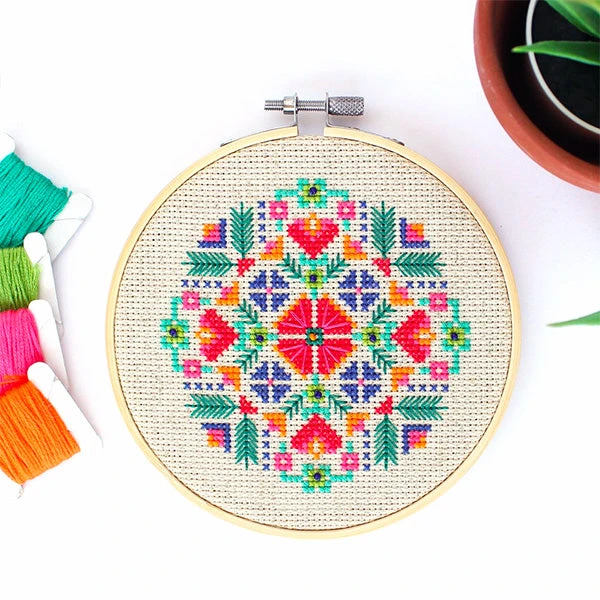 Scandinavian Meadow Cross Stitch Kit 3 Scandinavian Meadow Cross Stitch Kit