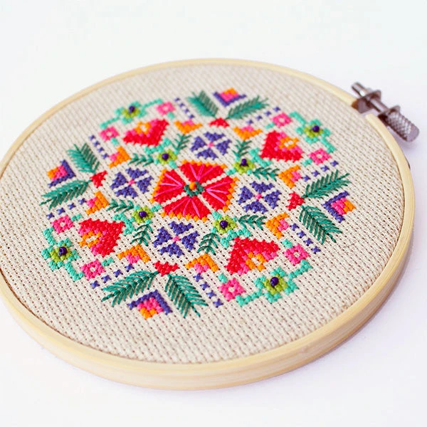 Scandinavian Meadow Cross Stitch Kit 4 Scandinavian Meadow Cross Stitch Kit - Image 2