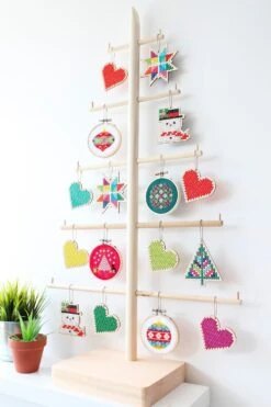 Winter Bouquet Cross Stitch Mini Kit -Olympus Handmade Store diana watters handmade cross stitch kit winter bouquet 04