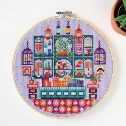 Saffron's Studio Cross Stitch Kit (Murder Mystery Series)