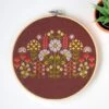 Wildflowers Cross Stitch Kit -Olympus Handmade Store diana watters handmade wildflowers