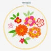 DMC Cross Stitch Kit - Japanese Flowers