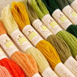 Eco Vita Naturally Dyed Wool Embroidery Thread - Complete Set -Olympus Handmade Store dmc eco vita thread starter set 02 33fa818f ecd7 49b1 9508 9d9bd548c5f8