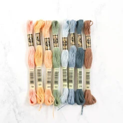 DMC Embroidery Floss Color Palette - Hygge