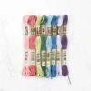 DMC Embroidery Floss Color Palette - Moody Succulent