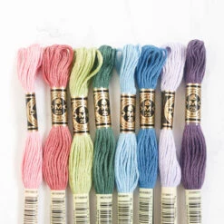 DMC Embroidery Floss Color Palette - Moody Succulent 10 DMC Embroidery Floss Color Palette - Moody Succulent -Olympus Handmade Store dmc embroidery floss color palette pack moody succulent 3