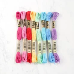 DMC Embroidery Floss Color Palette - Sprinkles