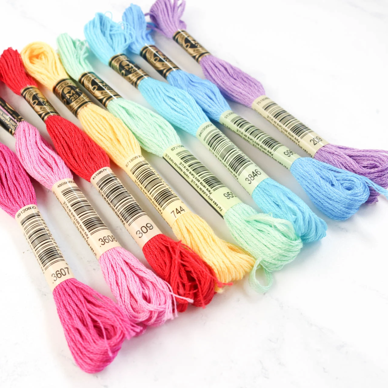 DMC Embroidery Floss Color Palette - Sprinkles 4 DMC Embroidery Floss Color Palette - Sprinkles - Image 2