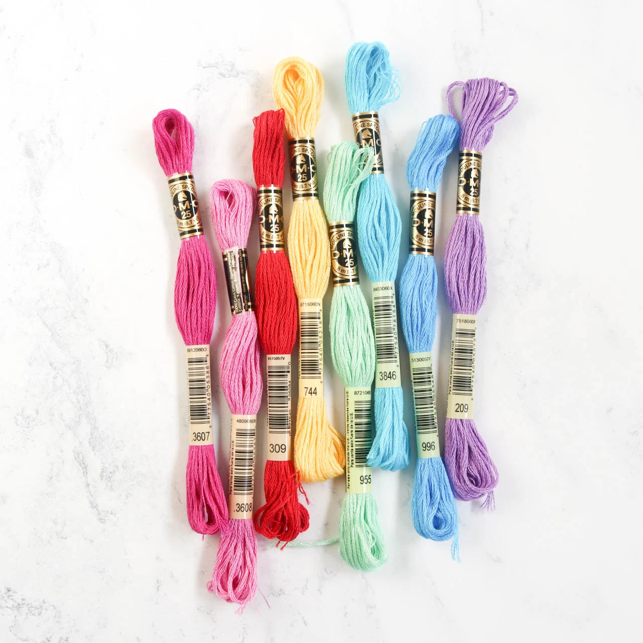 DMC Embroidery Floss Color Palette - Sprinkles 5 DMC Embroidery Floss Color Palette - Sprinkles - Image 3