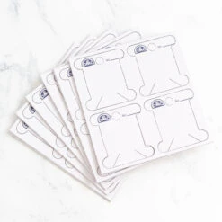 Cardboard Embroidery Floss Bobbins