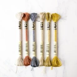 DMC Light Effects Metallic Embroidery Floss - Precious Metals Pack