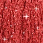 DMC C321 Mouliné Étoile Shimmer Embroidery Floss - Red 5 DMC C321 Mouliné Étoile Shimmer Embroidery Floss - Red - Image 3
