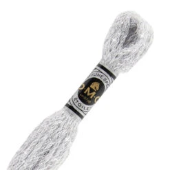 DMC C415 Mouliné Étoile Shimmer Embroidery Floss - Pearl Gray