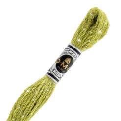 DMC C471 Mouliné Étoile Shimmer Embroidery Floss - Very Light Avocado Green