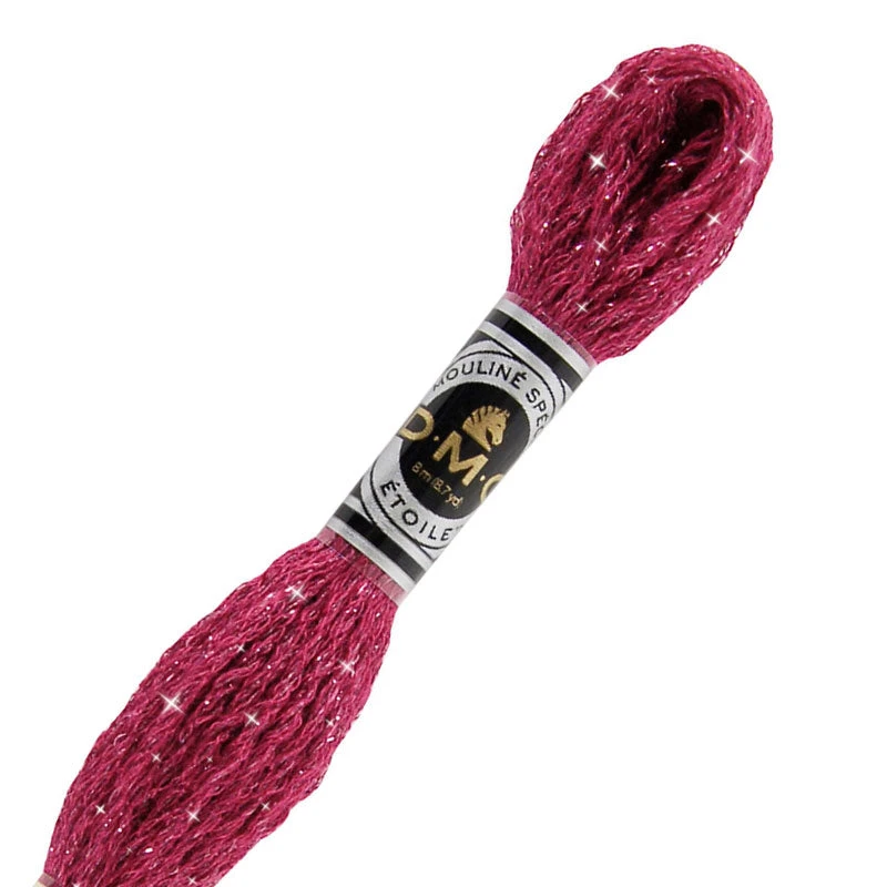 DMC C915 Mouliné Étoile Shimmer Embroidery Floss - Dark Plum 3 DMC C915 Mouliné Étoile Shimmer Embroidery Floss - Dark Plum