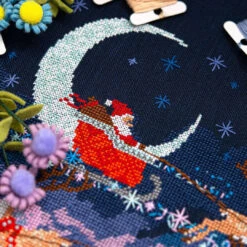 Santa's Moonlit Ride Cross Stitch Pattern 7 Santa's Moonlit Ride Cross Stitch Pattern -Olympus Handmade Store download 11 31e845a5 cb8d 49d1 9108 77b6f76053b3