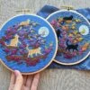 Cats And Full Moon Hand Embroidery Kit -Olympus Handmade Store download 3 7c7b09ac 54a3 4dc9 836e 0644ed927eff