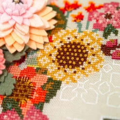 Modern Botanical Wedding Sampler Cross Stitch Pattern -Olympus Handmade Store download 40