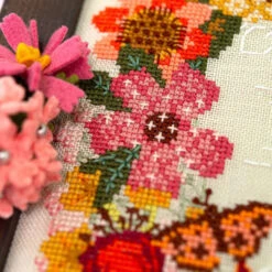 Modern Botanical Wedding Sampler Cross Stitch Pattern -Olympus Handmade Store download 41