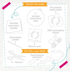 Mini Hand Embroidery Kit - Celestial Deer -Olympus Handmade Store download bc9937ac 679f 4dc3 af21 e695f8252d31