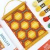 Bargello Needlepoint Kit - Honeycomb Wall Hanging -Olympus Handmade Store e37b3477d1e73c44bb437117c149f5ed818eba19301c93ab10e2f1fb8e255914