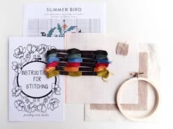 Summer Bird Cross Stitch Kit -Olympus Handmade Store e51d2a4d91075d7b39b70be49e7129b529012fe3f68a332d30397d5bdeb05d64