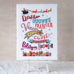 Dash Away Christmas Cross Stitch Kit