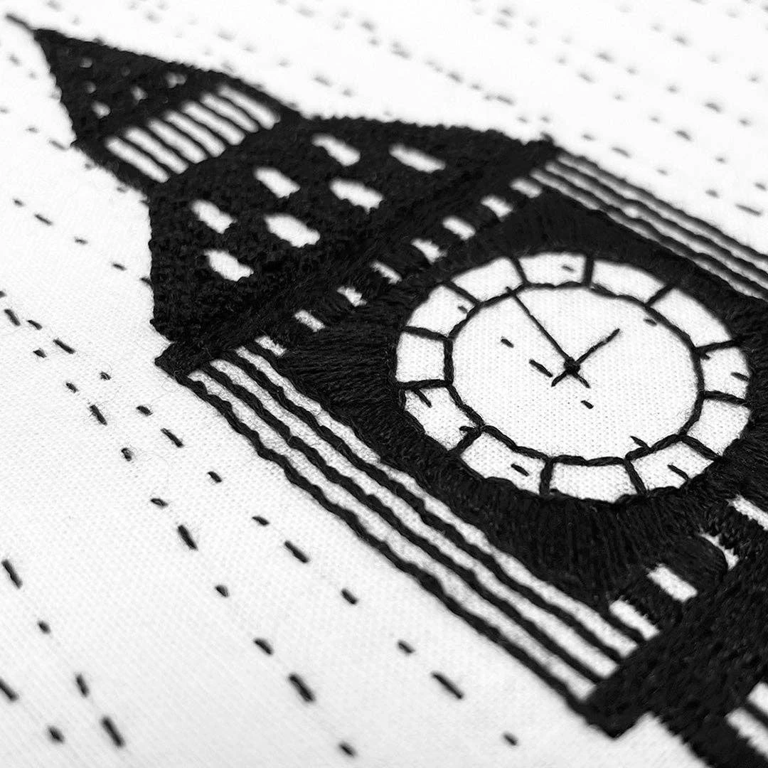 London Hand Embroidery Kit - Big Ben 4 London Hand Embroidery Kit - Big Ben - Image 2