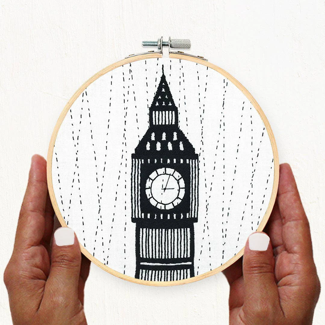 London Hand Embroidery Kit - Big Ben 5 London Hand Embroidery Kit - Big Ben - Image 3