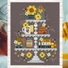 Bee Tier Cross Stitch Pattern -Olympus Handmade Store erin elizabeth bee tier 02