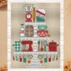 Baking Tier Cross Stitch Pattern 1 Baking Tier Cross Stitch Pattern -Olympus Handmade Store erin elizabeth cross stitch patterrn baking tier 02