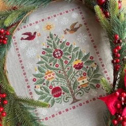Oh Christmas Tree Cross Stitch Pattern