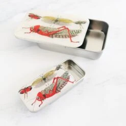 Vintage-Inspired Storage And Notions Tins - Cricket -Olympus Handmade Store firefly notes notions tins 16