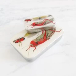 Vintage-Inspired Storage And Notions Tins - Cricket -Olympus Handmade Store firefly notes notions tins 17