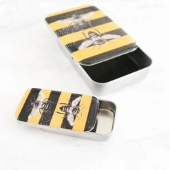 Vintage-Inspired Storage And Notions Tins - Bees -Olympus Handmade Store firefly notes notions tins 24
