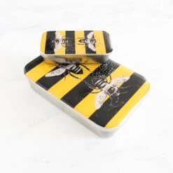 Vintage-Inspired Storage And Notions Tins - Bees -Olympus Handmade Store firefly notes notions tins 25