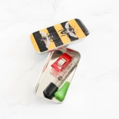 Vintage-Inspired Storage And Notions Tins - Bees -Olympus Handmade Store firefly notes notions tins 46