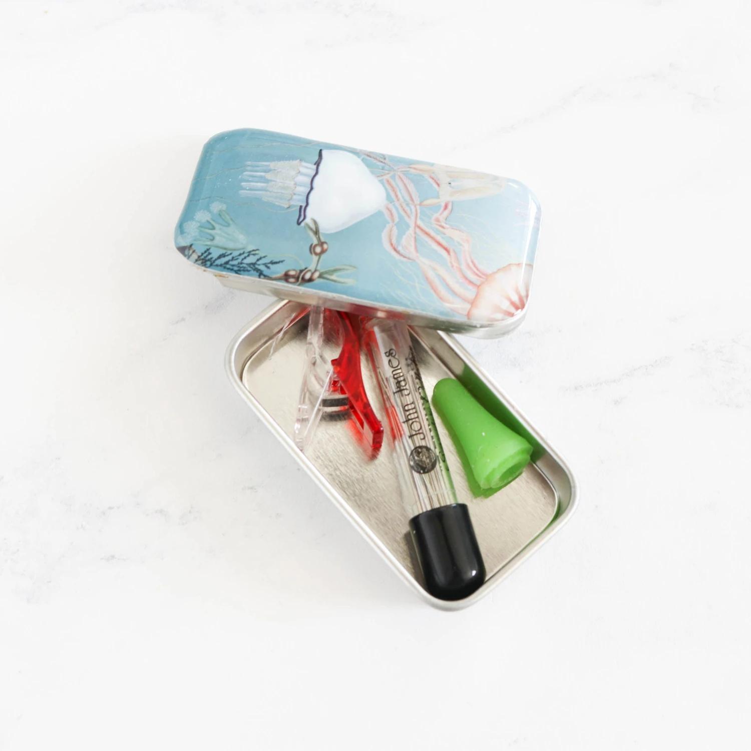 Vintage-Inspired Storage And Notions Tins - Jellyfish 7 Vintage-Inspired Storage And Notions Tins - Jellyfish - Image 5