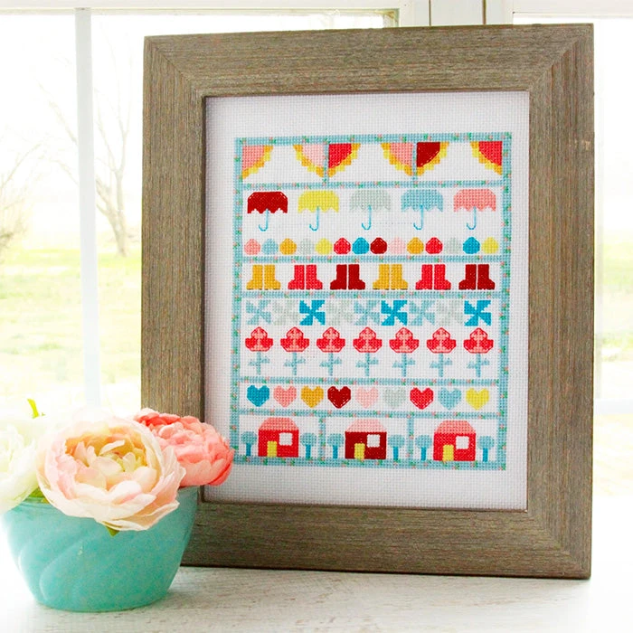 Singing In The Rain Cross Stitch Pattern 3 Singing In The Rain Cross Stitch Pattern