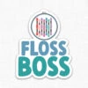 Stitchy Stickers - Floss Boss 1 Stitchy Stickers - Floss Boss -Olympus Handmade Store floss boss cool