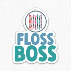 Stitchy Stickers - Floss Boss